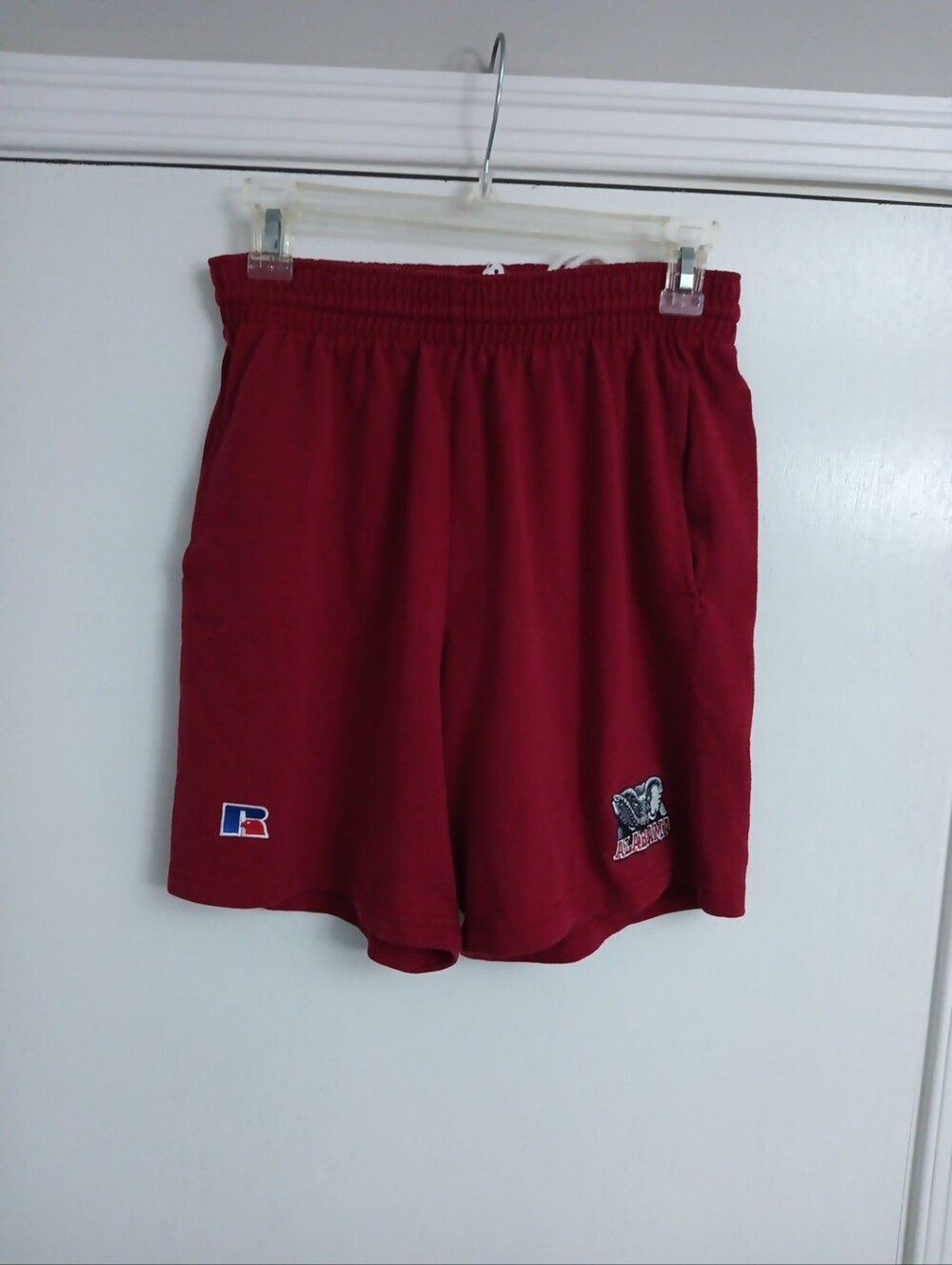 90's Vintage Alabama Crimson Tide Russell Athletic  Men's Made In The USA Shorts